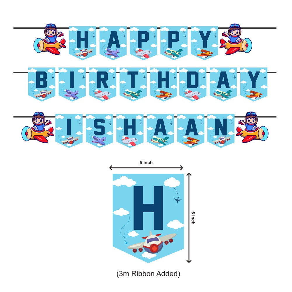 Airplane Theme Bunting