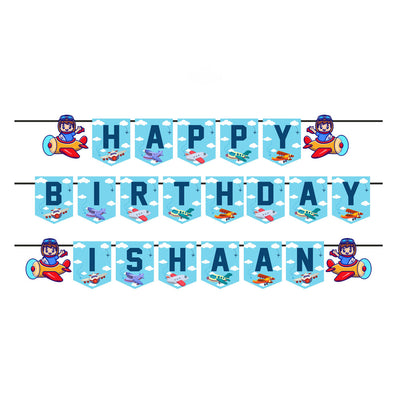 Airplane Theme Bunting