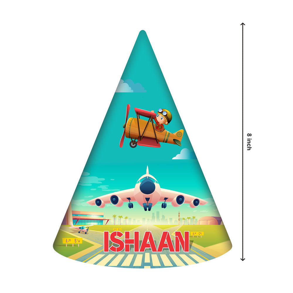 Airplane Theme Customized Hat
