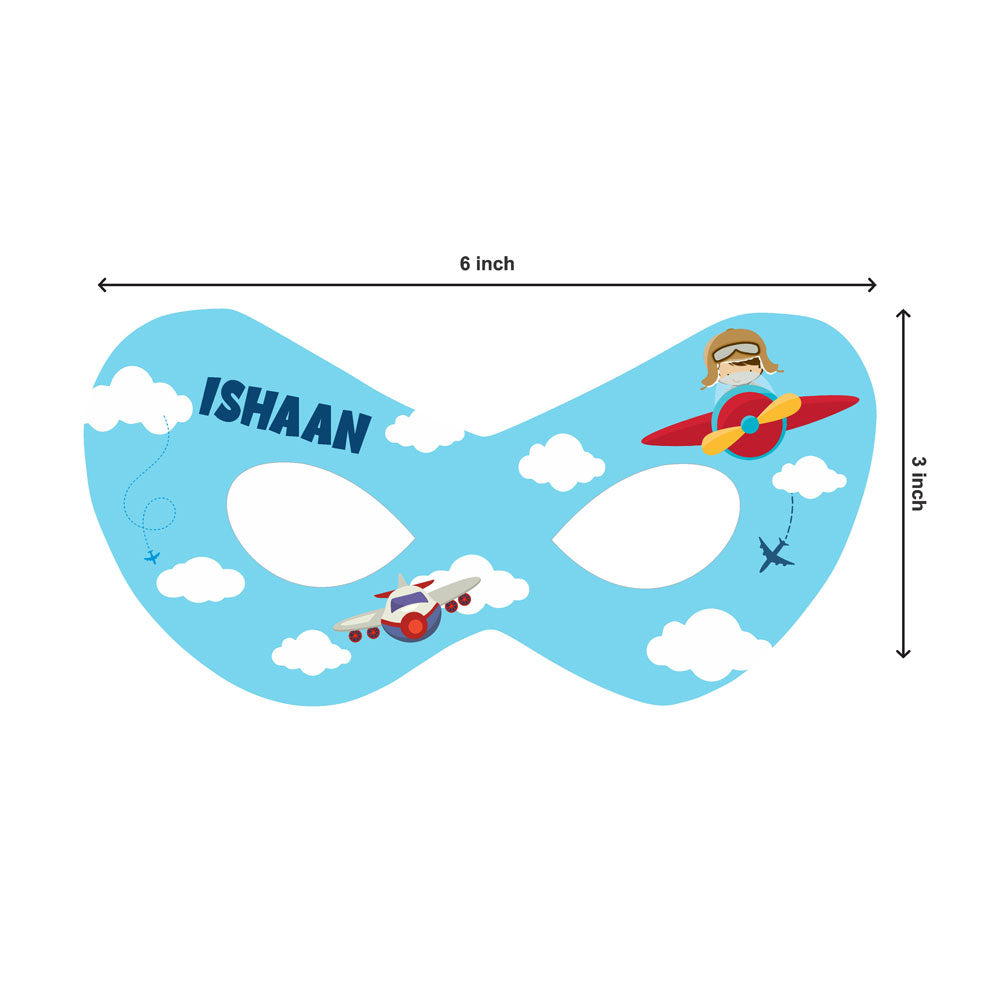Airplane Theme Eye Mask