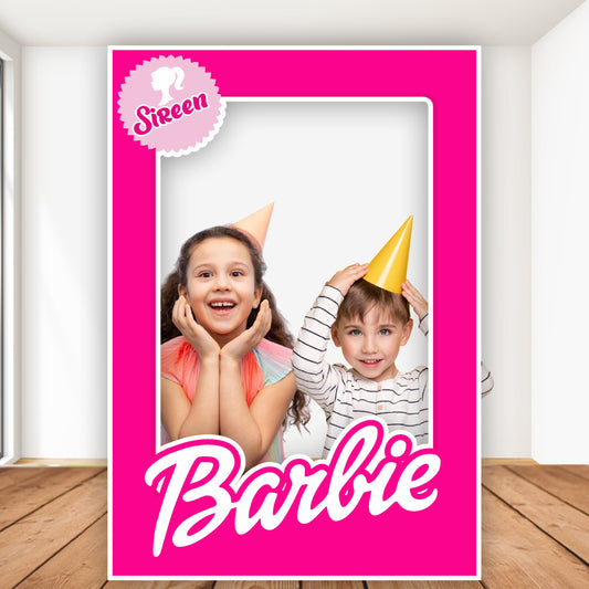 Barbie Birthday Theme Classic Photobooth