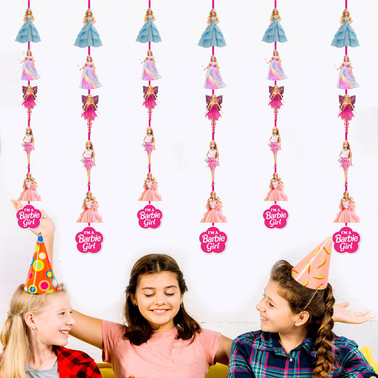 Barbie Birthday Theme Danglers