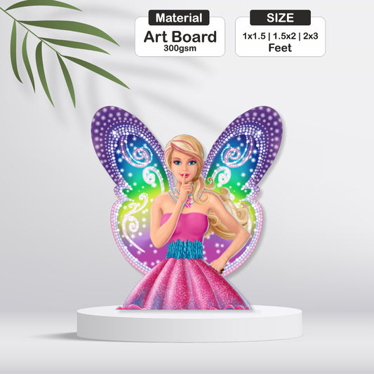 Barbie Birthday Theme Cutout - BP 12