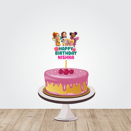 Butterbean's Café Theme Personalized Caketopper