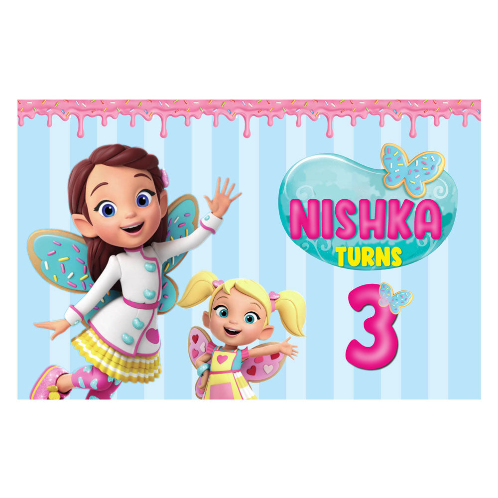 Butterbean's Café Theme Backdrop
