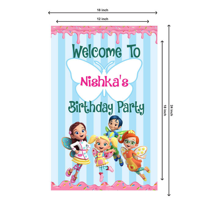 Butterbean's Café Theme Welcome Board
