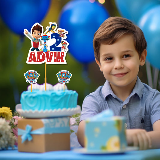 Paw Patrol Theme Classic-1 Caketopper