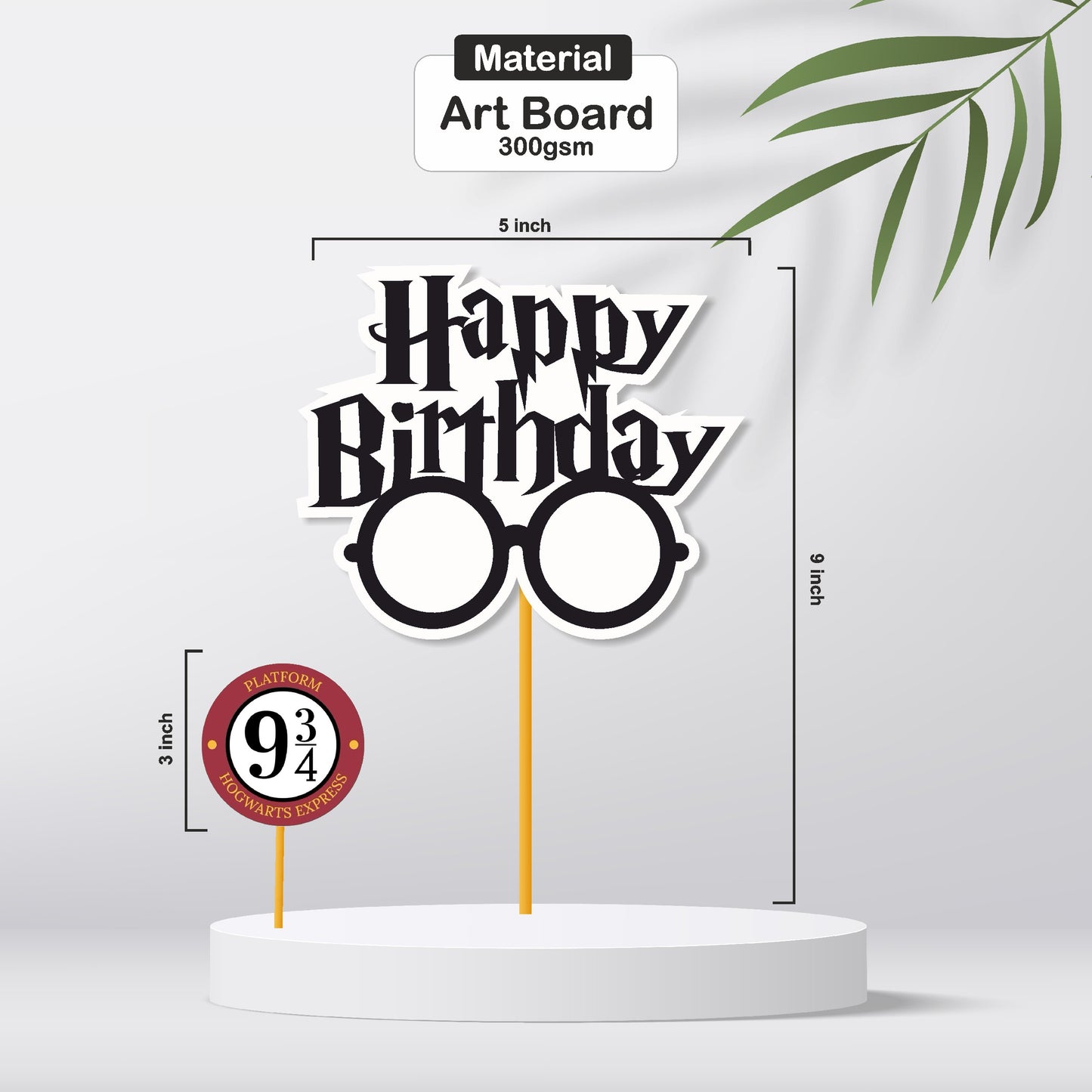 Harry Potter Theme Classic-2 Caketopper