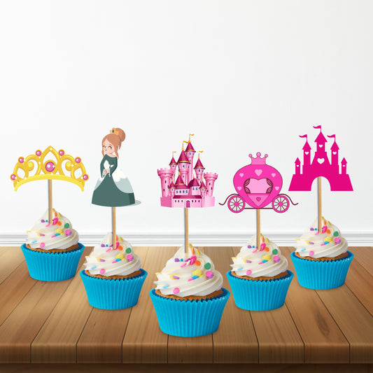 Princess Theme Classic Cupcake Topper