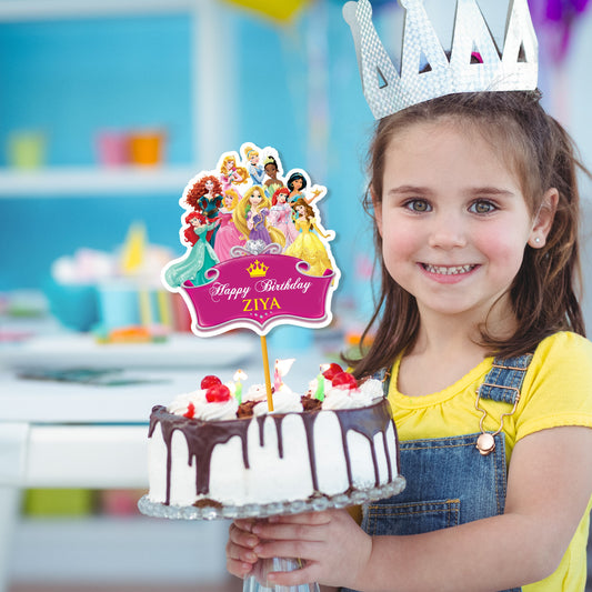 Princess Theme Caketopper
