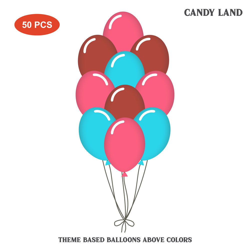 Candy Land Theme Balloons