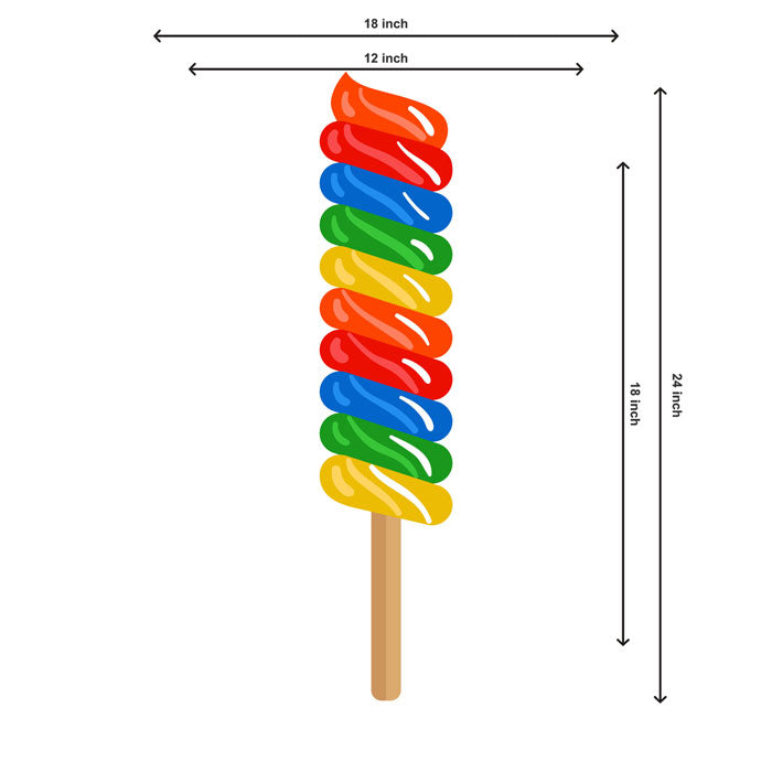 Candy Land Theme Cutout - BP 11