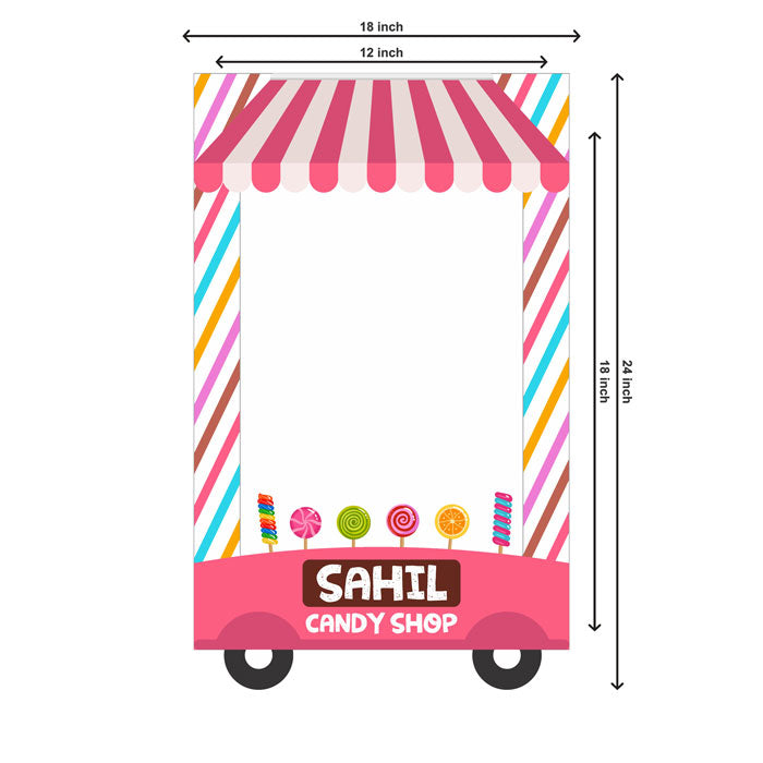 Candy Land Theme Photobooth