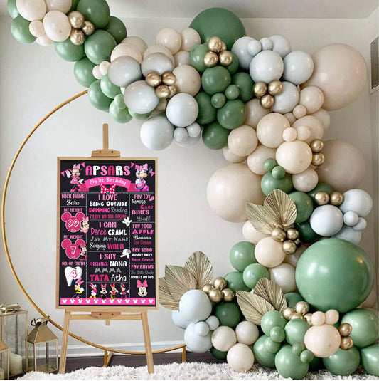 Minnie Mouse Theme Chalkboard