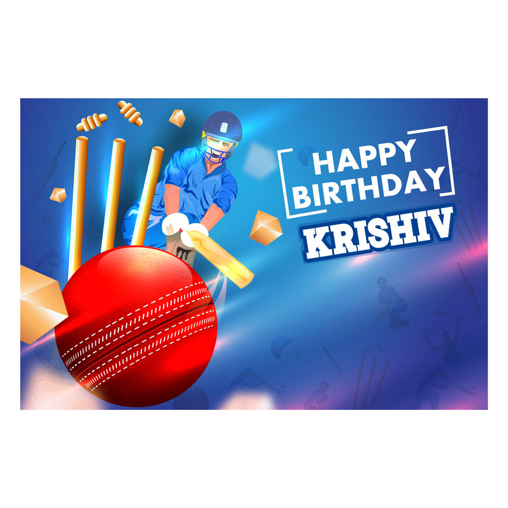 Cricket Theme Classic Backdrop