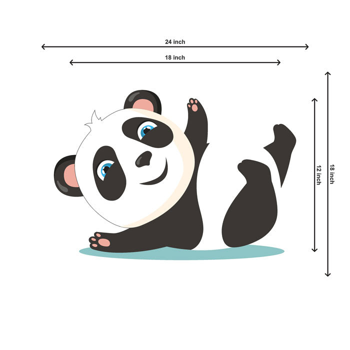 Cute Panda Theme Cutout - BP 04