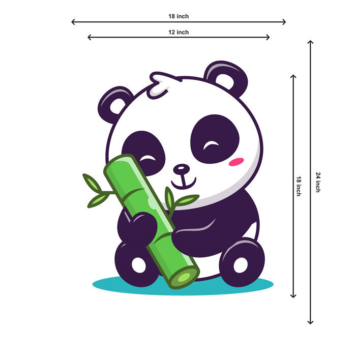 Cute Panda Theme Cutout - BP 08