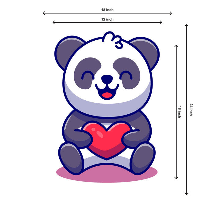 Cute Panda Theme Cutout - BP 09