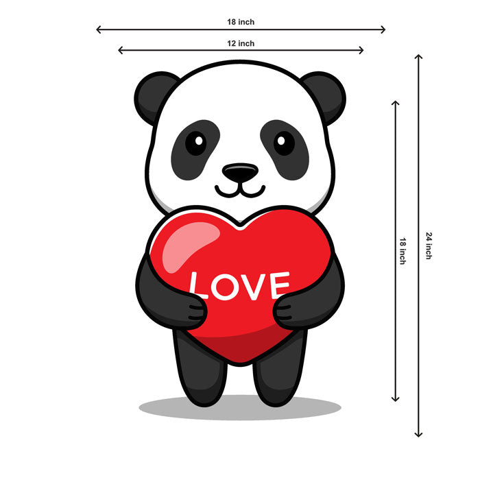 Cute Panda Theme Cutout - BP 10