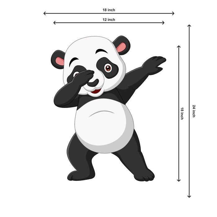 Cute Panda Theme Cutout - BP 12