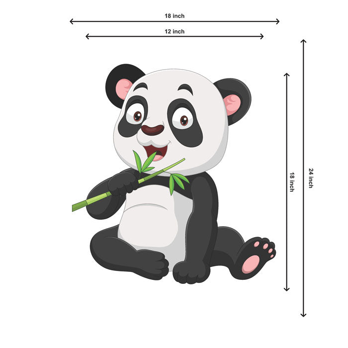 Cute Panda Theme Cutout - BP 14