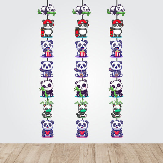 Cute Panda Theme Classic Danglers