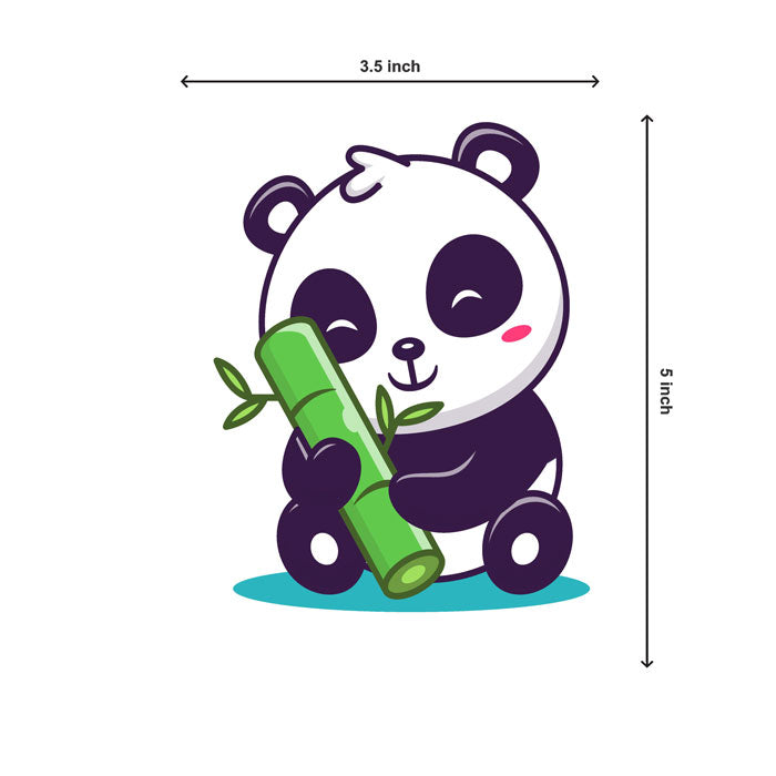 Cute Panda Theme Classic Swirls
