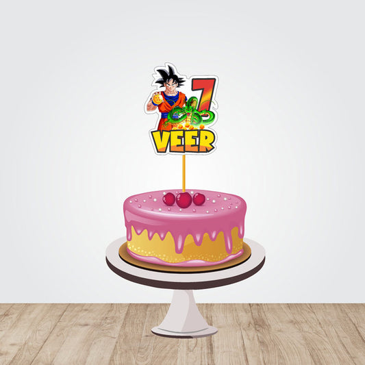 Dragon Ball Z Theme Caketopper