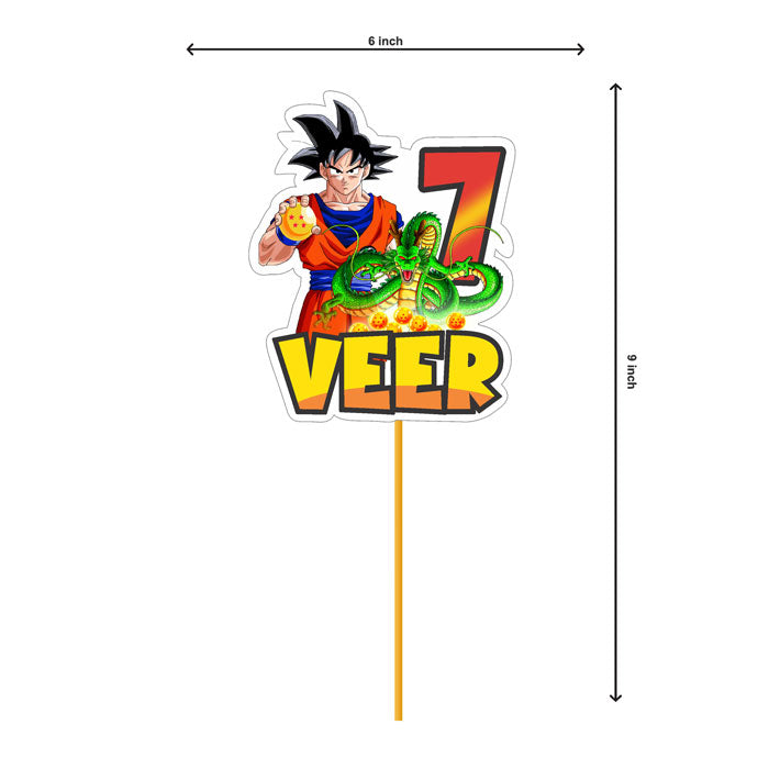 Dragon Ball Z Theme Caketopper