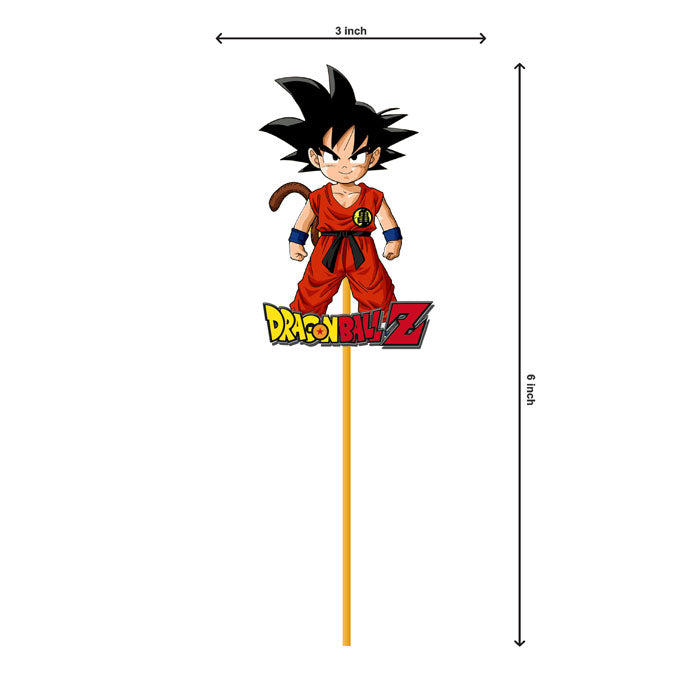 Dragon Ball Z Theme Classic Cupcake Topper
