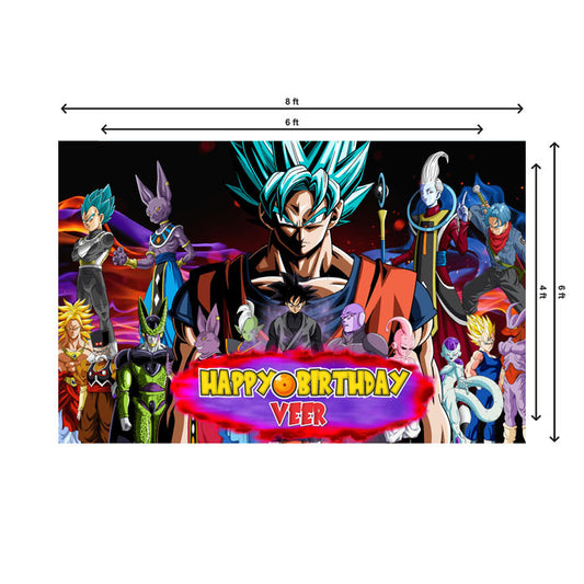 Dragon Ball Z Theme Classic Backdrop