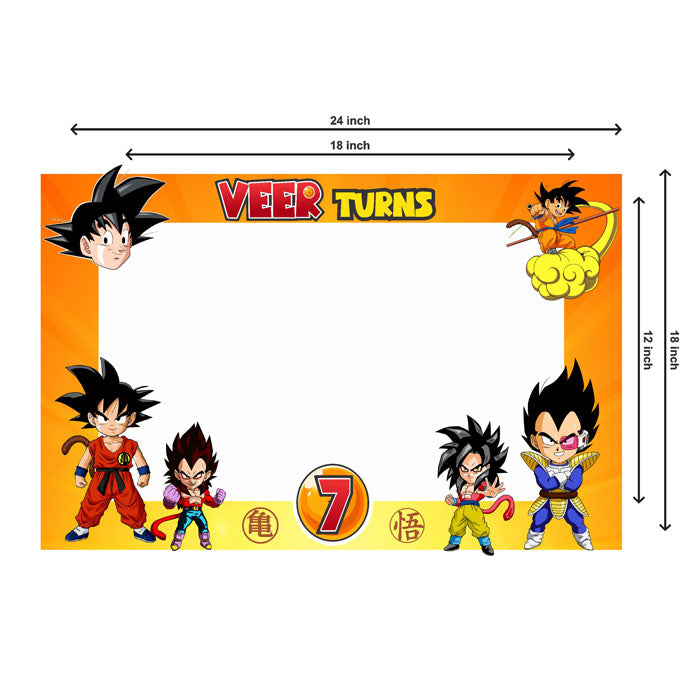 Dragon Ball Z Theme Photobooth