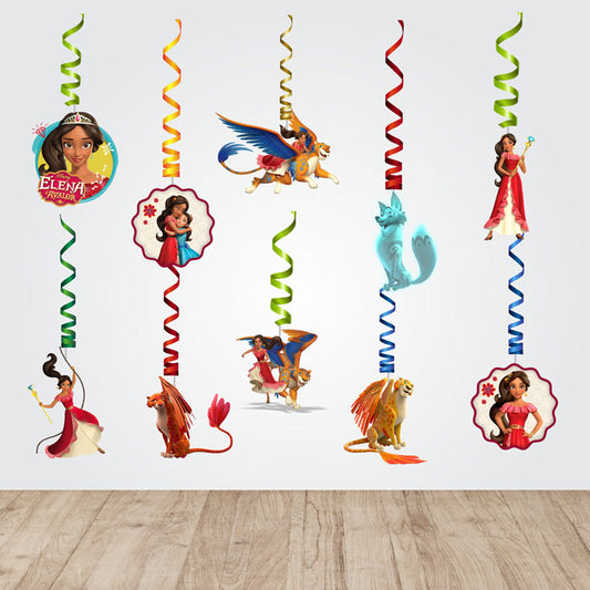 Elena of Avalor Theme Classic Swirls