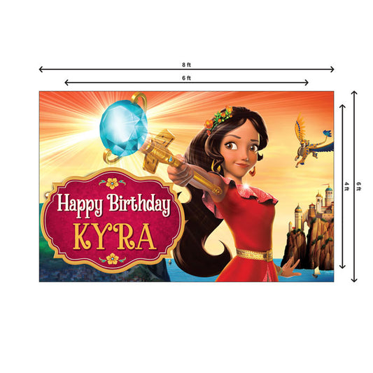 Elena of Avalor Theme Classic Backdrop
