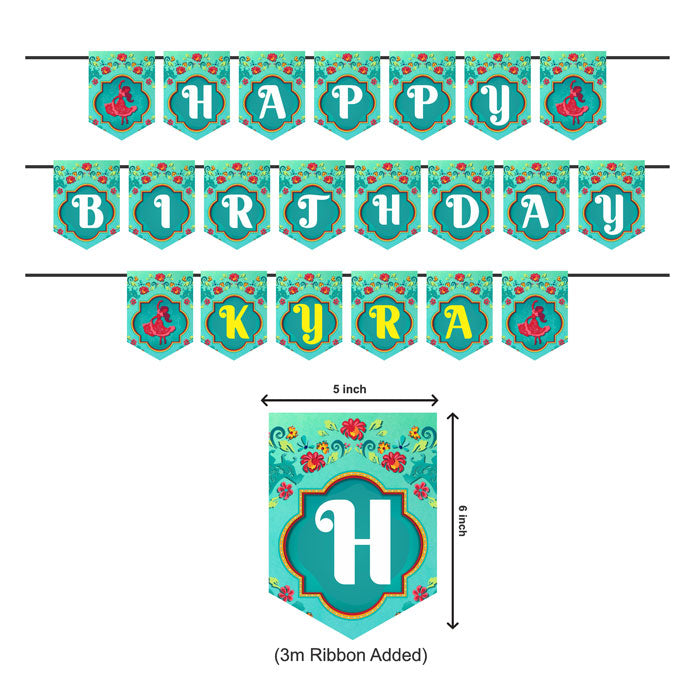Elena of Avalor Theme Personalized Bunting