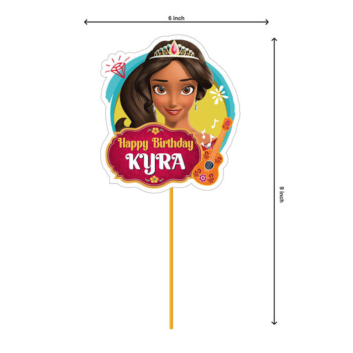 Elena of Avalor Theme Caketopper