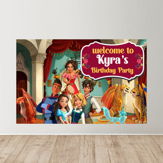 Elena of Avalor Theme Personalized Welcome Board