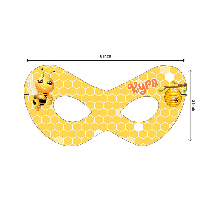 Honey Bee Theme Eye Mask