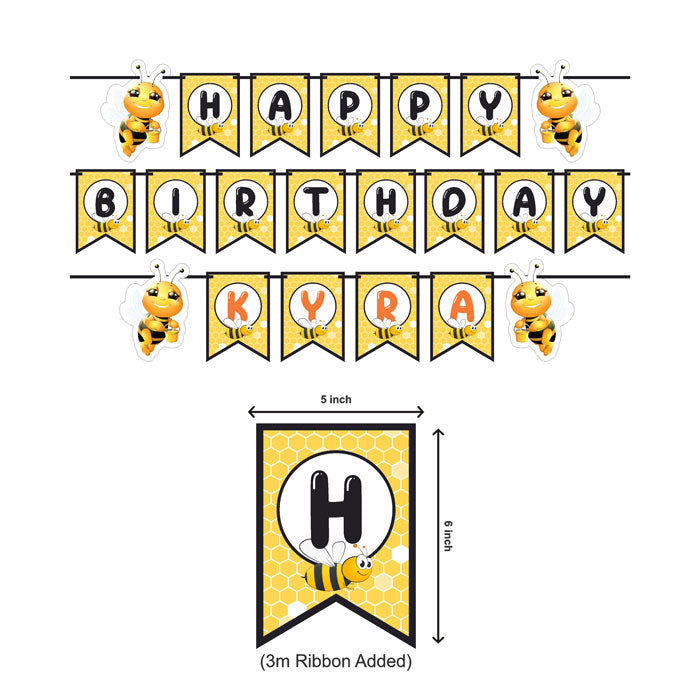 Honey Bee Theme Bunting