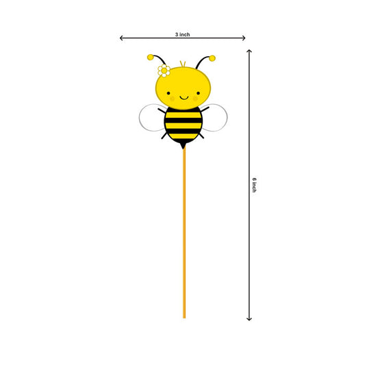 Honey Bee Theme Classic Cupcake Topper