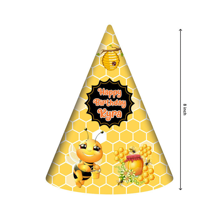 Honey Bee Theme Personalized Hat