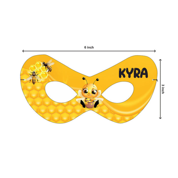 Honey Bee Theme Customized Eye Mask