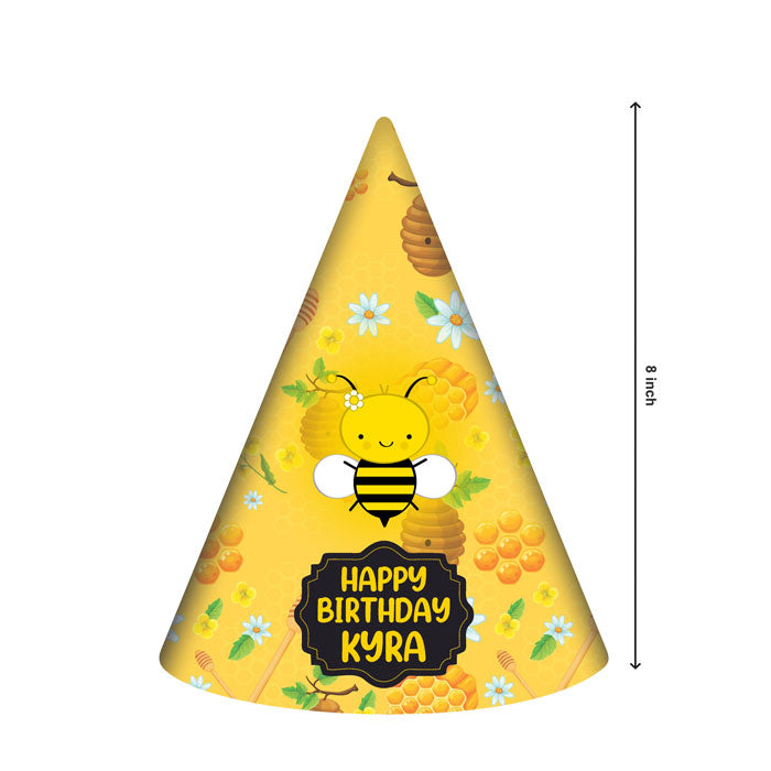 Honey Bee Theme Customized Hat