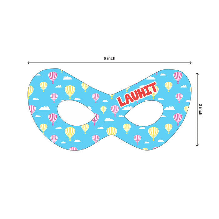 Hot Air Balloon Theme Eye Mask