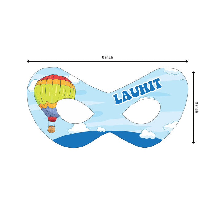 Hot Air Balloon Theme Customized Eye Mask