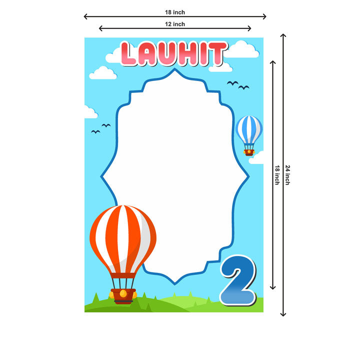 Hot Air Balloon Theme Photobooth