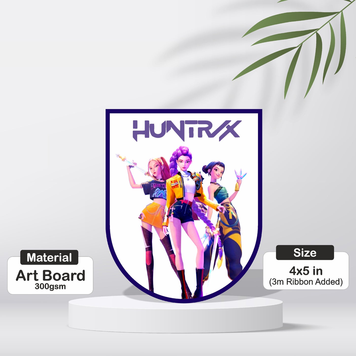 Kpop Demon Hunters Birthday Theme Character Bunting