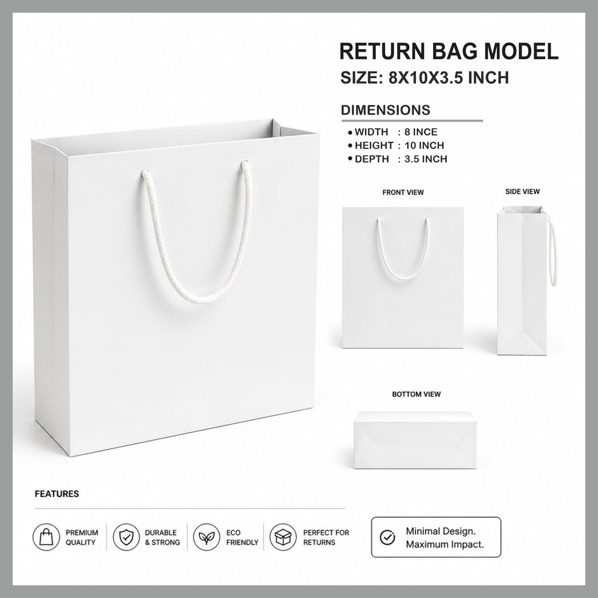 Kpop Demon Hunters Customized Return Gift Bags – 5, 10 or 20 product details and option reference