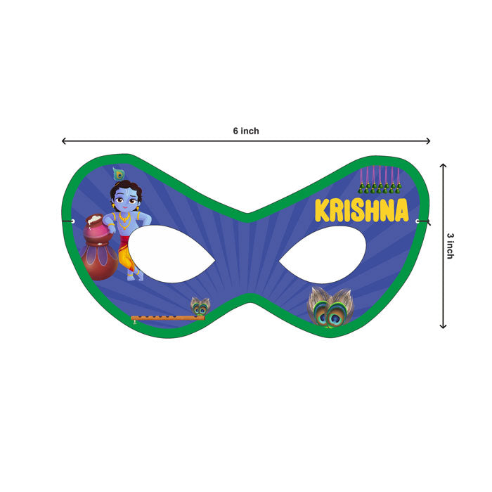 Little Krishna Theme Customized Eye Mask