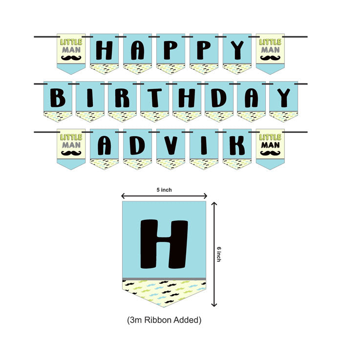 Little Man Theme Bunting